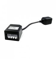 1D CCD fixed mounted reader with 2 mtr RS232 extension cable and multiplug adapter. On-Counter-Scanner