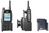 Passive holder with tilt swivel 711023, Two-way radio, Passive holder, BlackHolders