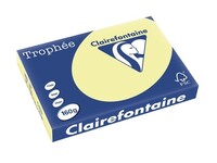 Clairefontaine Trophée Papier, A3, 160 g/m², Kanariegeel (doos 4 x 250 vel)