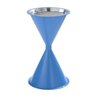 Conical pedestal ashtray made of plastic