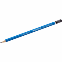 Bleistift Mars Lumograph 10H blau