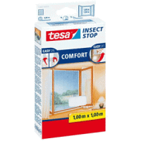 Fliegengitter tesa Insect Stop für Fenster 1x1m anthrazit