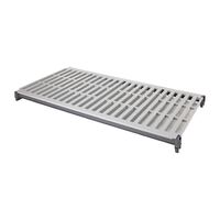 Cambro Elements Vented Shelves Kit in Graphite Composite - 1525 mm