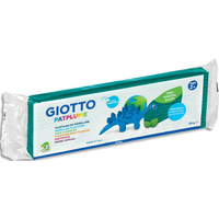 GIOTTO Pâte à modeler Patplume 350 g / Vert émeraude - produit supprimé à épuisement du stock