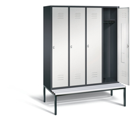 C+P Garderobenschrank Classic, H2090xB1590xT815mm