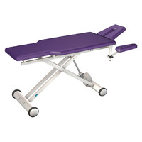 HWK Therapieliege Solid Osteo Electric Massageliege Massagebank 4-tlg., 65 cm, Violett