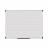 Bi-Office Maya Magnetic Whiteboard Gridded 1200x900mm MA0547170