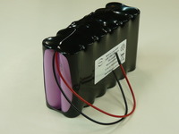 Pack(s) Batterie Li-Ion 12x 18650 4S3P ST2 14.8V 7.8Ah F