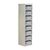 Post box lockers - Personal post, light grey with 8 compartments
