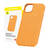 Phone Case for iPhone 15 Pro Baseus Fauxther Series (Orange)