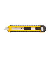 5Cúter con cuchilla troceable de 12,5mm + sierra de punta afilada en un solo mango