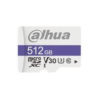 DAHUA MICROSD 512GB MICROSD CARD, READ SPEED UP TO 100 MB/S, WRITE SPEED UP TO 80 MB/S, SPEED CLASS C10, U3, V30, TBW 70TB (DHI-TF-C100/512GB)