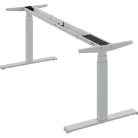 SoldanOffice Fußgestell Sitz/Steh-Schreibtisch weiß, ausziehbar 1.200 - 1.800 mm