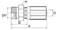 GATES MEGACRIMP COUPLING 6G12MDL