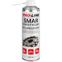 Syntetyczny smar do łańcuchów PRO-LINE spray 500ml