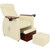 Fotel podologiczny do pedicure spa elektryczny z wysuwanym podestem RECIFE - beżowy
