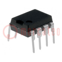 IC: driver; buck,flyback; AC/DC switcher,kontroler PWM; DIP7; 1A