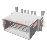 Connector: PCB-cable/PCB; male; PIN: 10; 1.27mm; har-flex®; 2.3A