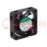 Ventilateur: DC; axial; 12VDC; 40x40x10mm; 13,87m3/h; 28,8dBA