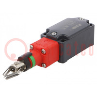 Safety switch: singlesided rope switch; NC x2; FD; -25÷80°C; IP67