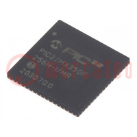 IC: PIC mikrokontroller; 256kB; 2,3÷3,6VDC; SMD; QFN64; PIC32; 8MHz