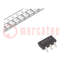 IC: numérique; NOR; Ch: 1; IN: 2; SMD; SC74A; 4,5÷5,5VDC; -40÷85°C