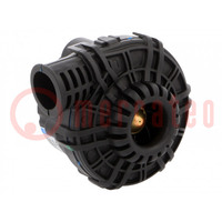 Fan: DC; blower; 24VDC; 69.5x63.9x54.95mm; 24.62m3/h; 49dBA