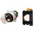 Switch: rotary with key; 22mm; Stabl.pos: 2; NO; black; none; IP66