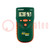Hygrometer; LCD; 0÷99%RH; 0÷50°C