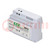 Power supply: transformer type; for DIN rail; 12VDC; 1A; 230VAC