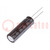 Capacitor: electrolytic; low ESR; THT; 390uF; 80VDC; Ø12.5x40mm