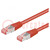 Patch cord; S/FTP; 6a; Line; Cu; LSZH; rot; 1m; 27AWG; halogenfrei