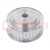 Belt pulley; AT5; W: 16mm; whell width: 27mm; Ø: 46.55mm; aluminium