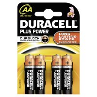 Duracell Plus Power-AA(MN1500/LR6) K4