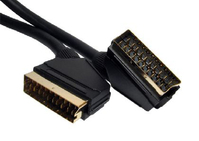 Cables Direct 2SSP-05 SCART cable 5 m SCART (21-pin) Black