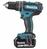 MAKITA DHP482RTJ - TALADRO ATORNILLADOR DE PERCUSIÓN (INCLUYE 2 BATERÍAS DE 18 V, 5 AH, IONES DE LITIO Y ESTUCHE MAKPAC