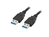 LANBERG CA-USBA-30CU-0010-BK CÂBLE USB 1 M USB 3.2 GEN 1 (3.1 GEN 1) NOIR