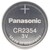 Panasonic CR2354 Lithium Batterie mit Vertiefung am Minuspol beachten