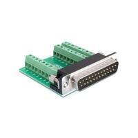 DELOCK Adapter Terminalblock 27Pin -> D-Sub25 Stecker