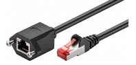 Microconnect STP6005SEXT hálózati kábel Fekete 0,5 M Cat6 F/UTP (FTP)