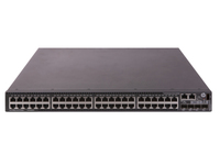 HPE 5130 48G PoE+ 4SFP+ HI with 1 Interface Slot Vezérelt L3 Gigabit Ethernet (10/100/1000) Ethernet-áramellátás (PoE) támogatása 1U Fekete