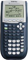 Texas Instruments TI-84 Plus calculadora Bolsillo Calculadora gráfica Azul, Plata