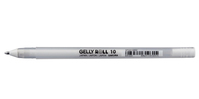 Sakura XPGB10#50 Gelstift Verschlossener Gelschreiber Fettdruck Weiß 1 Stück(e)