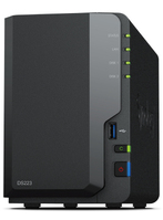 Synology DiskStation DS223 NAS Desktop Eingebauter Ethernet-Anschluss Schwarz RTD1619B