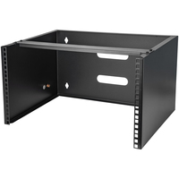 StarTech.com 6U Wall Mount Network Rack - 14 Inch Deep (Low Profile) - 19" Patch Panel Bracket for Shallow Server and IT Equipment, Network Switches - 44lbs/20kg Weight Capacity...