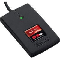 RF IDeas pcProx Enroll RFID reader RS-232 Black
