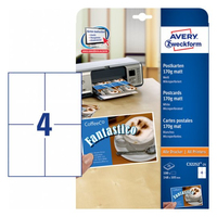 Avery C32252-25 étiquette à imprimer Blanc Imprimante d'étiquette adhésive