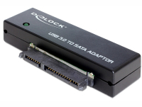 DeLOCK 62486 tussenstuk voor kabels USB3.0 SATA III Zwart