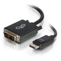 C2G DisplayPort M / DVI M 1.0m 1 m DVI-D Schwarz