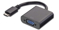Microconnect HDMIVGAB Videokabel-Adapter 0,15 m HDMI Type C (Mini) VGA (D-Sub) Schwarz